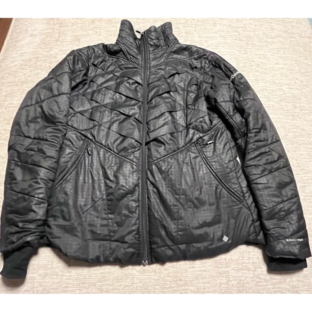 Columbia Omni-Heat Interchange‎ Women's Jacket Black Size XL Thermal Reflective
